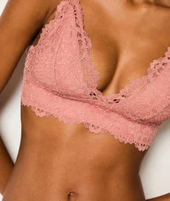 Etam Bra No. 8 - The Wireless Triangle Bra PECHE New