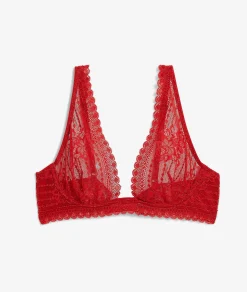 Etam Bra No. 7 - The Wrap Balconette Bra RED Discount