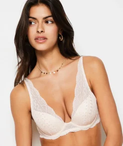 Etam Bra No. 3 - The Wrap Push-Up Bra ROSEPOUDRE Best
