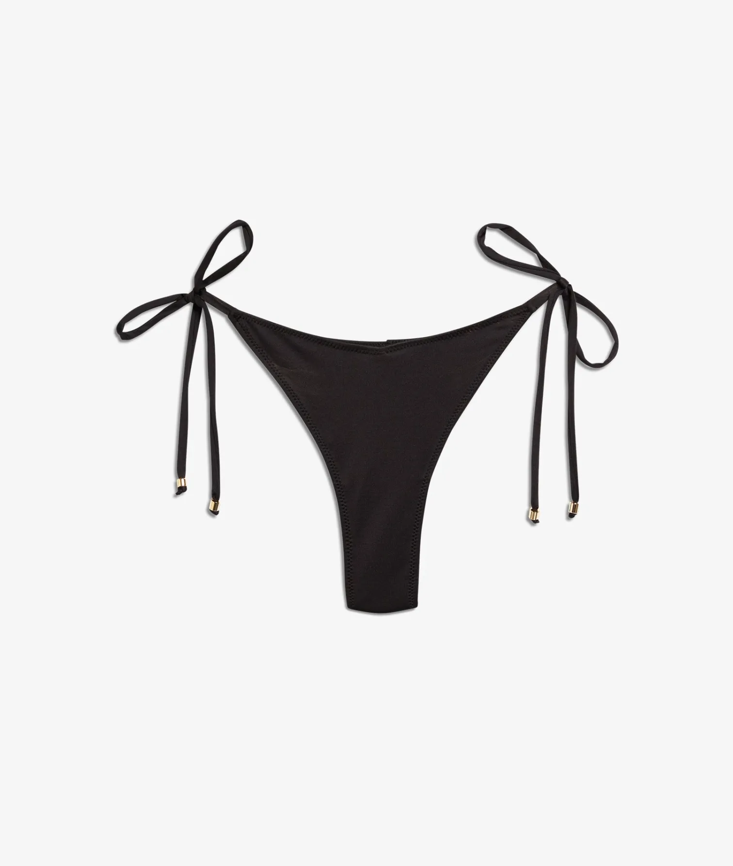 Etam Brazilian String Bikini Bottom BLACK Shop
