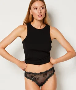 Etam Bresilien en dentelle ARGENT Shop