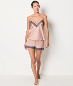 Etam Camisole with Lace Detail BEIGE Clearance