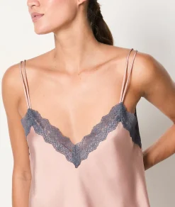 Etam Camisole with Lace Detail BEIGE Clearance