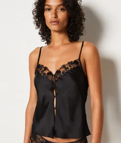 Etam Caraco détails tulle brodé NOIR Hot
