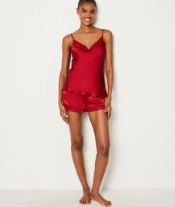 Etam Caraco en soie CARDINAL Best Sale