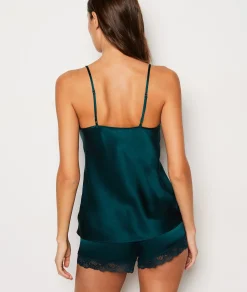 Etam Caraco en soie détails dentelle IMPFONDVERT Discount