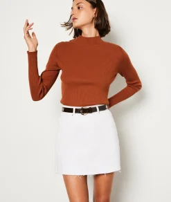 Etam Ceinture en cuir CHOCOLAT Best Sale