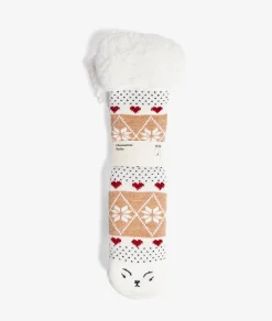 Etam Chaussettes antidéranpentes ECRU Outlet