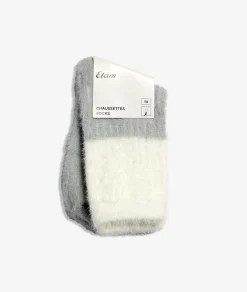Etam Chaussettes bicolore GRIS New