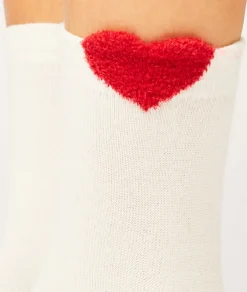 Etam Chaussettes coeurs ECRU Cheap