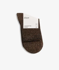 Etam Chaussettes irisées MARRON Outlet