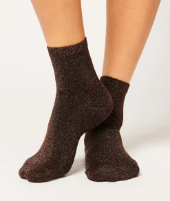 Etam Chaussettes irisées MARRON Online