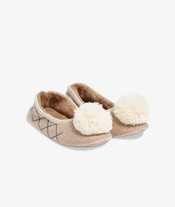 Etam Chaussons ballerine ponpon GRISCLAIR Cheap