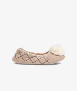 Etam Chaussons ballerine ponpon GRISCLAIR Cheap