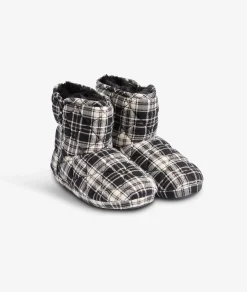 Etam Chaussons bottines à ccarreaux NOIR Cheap