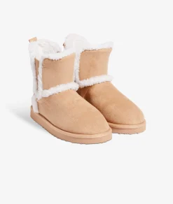 Etam Chaussons bottines corgi intérieur effet bouclette DUNE Outlet