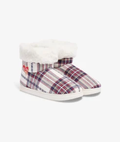 Etam Chaussons bottines fourrées ECRU Cheap