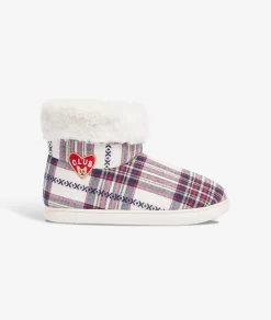 Etam Chaussons bottines fourrées ECRU Cheap