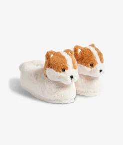 Etam Chaussons corgi ECRU Outlet