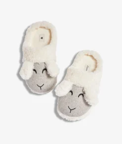 Etam Chaussons mouton fourrés ANTHRACITE Cheap