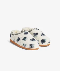 Etam Chaussons mules fourrés à fleurs MULTICOLORE Fashion