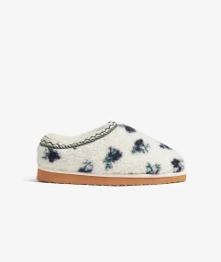 Etam Chaussons mules fourrés à fleurs MULTICOLORE Fashion