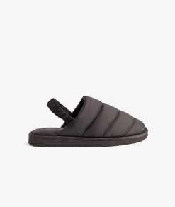 Etam Chaussons mules matelassés ANTHRACITE Flash Sale
