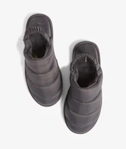 Etam Chaussons mules matelassés ANTHRACITE Flash Sale