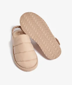 Etam Chaussons mules matelassés TAUPE Flash Sale