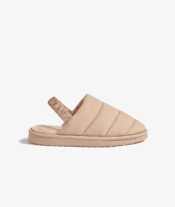Etam Chaussons mules matelassés TAUPE Flash Sale