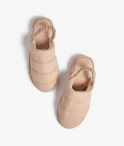 Etam Chaussons mules matelassés TAUPE Flash Sale