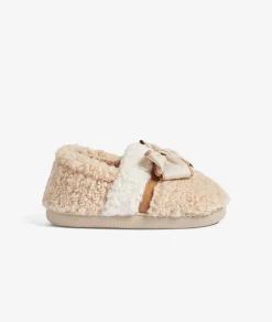 Etam Chaussons mules noeuds ECRU Cheap