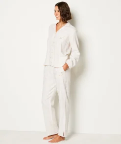 Etam Chemise de pyjama en coton LIN Flash Sale