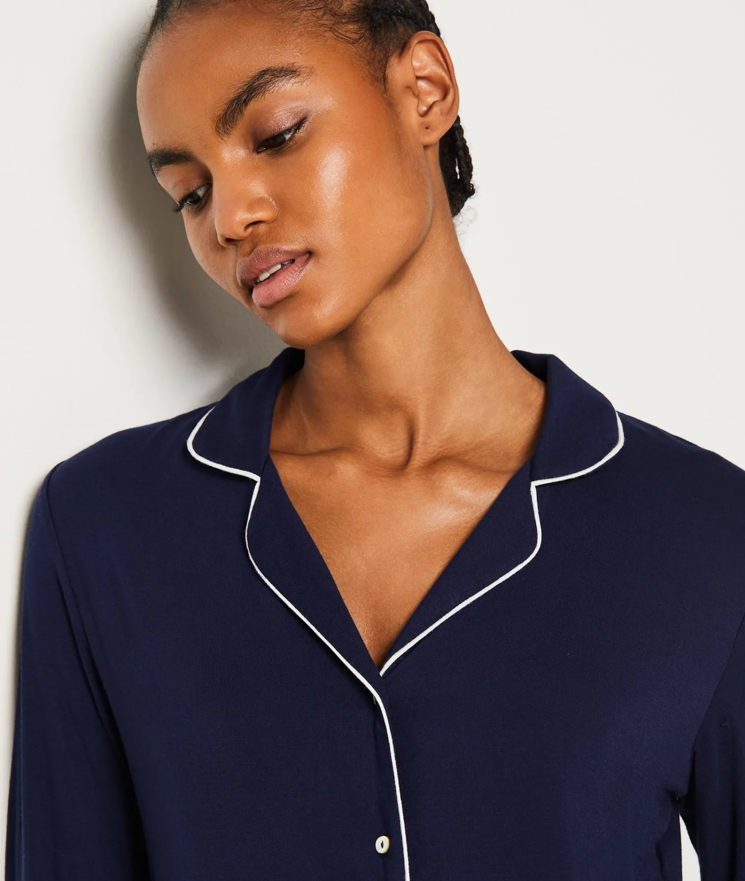 Etam Chemise de pyjama manches longues MARINE Store