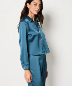 Etam Chemise de pyjama satinée VERTCANARD Cheap