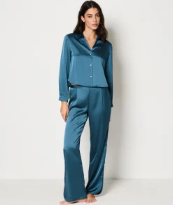 Etam Chemise de pyjama satinée VERTCANARD Cheap