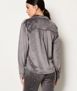 Etam Chemise de pyjama étoile ANTHRACITE Sale