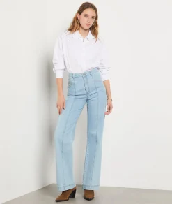 Etam Chemise détails strass BLANC Shop