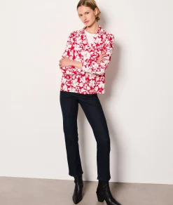 Etam Chemise manches longues fleurie IMPFDCORAIL Fashion