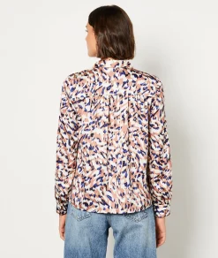 Etam Chemise manches longues imprimé IMPFDBLANC Discount