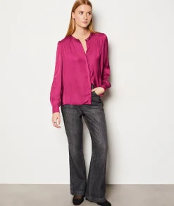 Etam Chemise manches longues satinée PETUNIA Fashion
