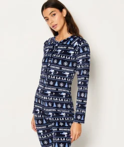 Etam Combinaison de pyjama à motifs Snoopy Peanuts™ MARINE Hot