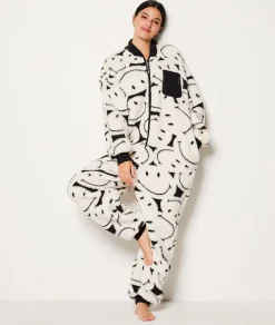 Etam Combinaison polaire Smiley®ORIGINALS NOIR Fashion