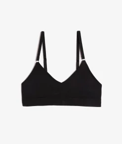 Etam Comfort Cotton Bralette BLACK Sale