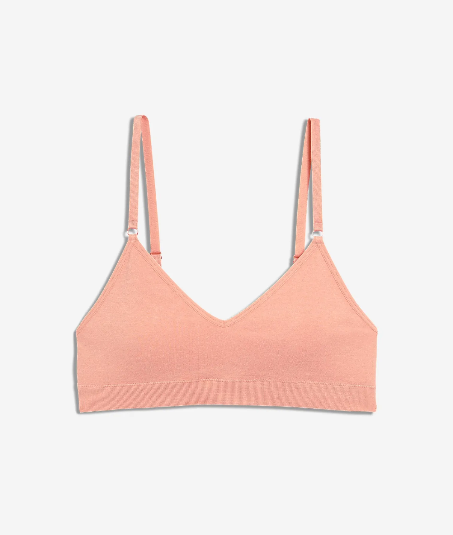 Etam Comfort Cotton Bralette SAUMONPECHE Hot