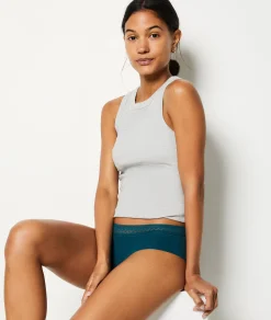 Etam Cotton Boyshort TEAL New
