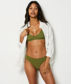 Etam Cotton Bralette KHAKI Outlet