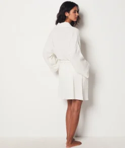 Etam Cotton Robe ECRU Discount