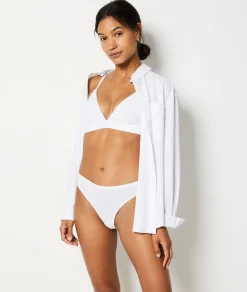 Etam Cotton Tanga BLANC Sale