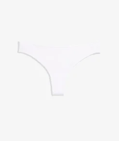 Etam Cotton Tanga BLANC Sale